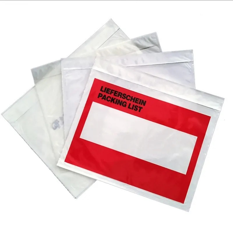 Biodegradable Packing List Envelope