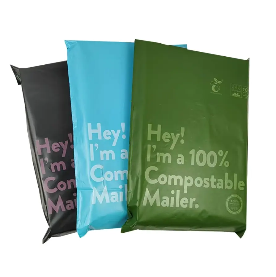 biodegradable courier bags with bubble