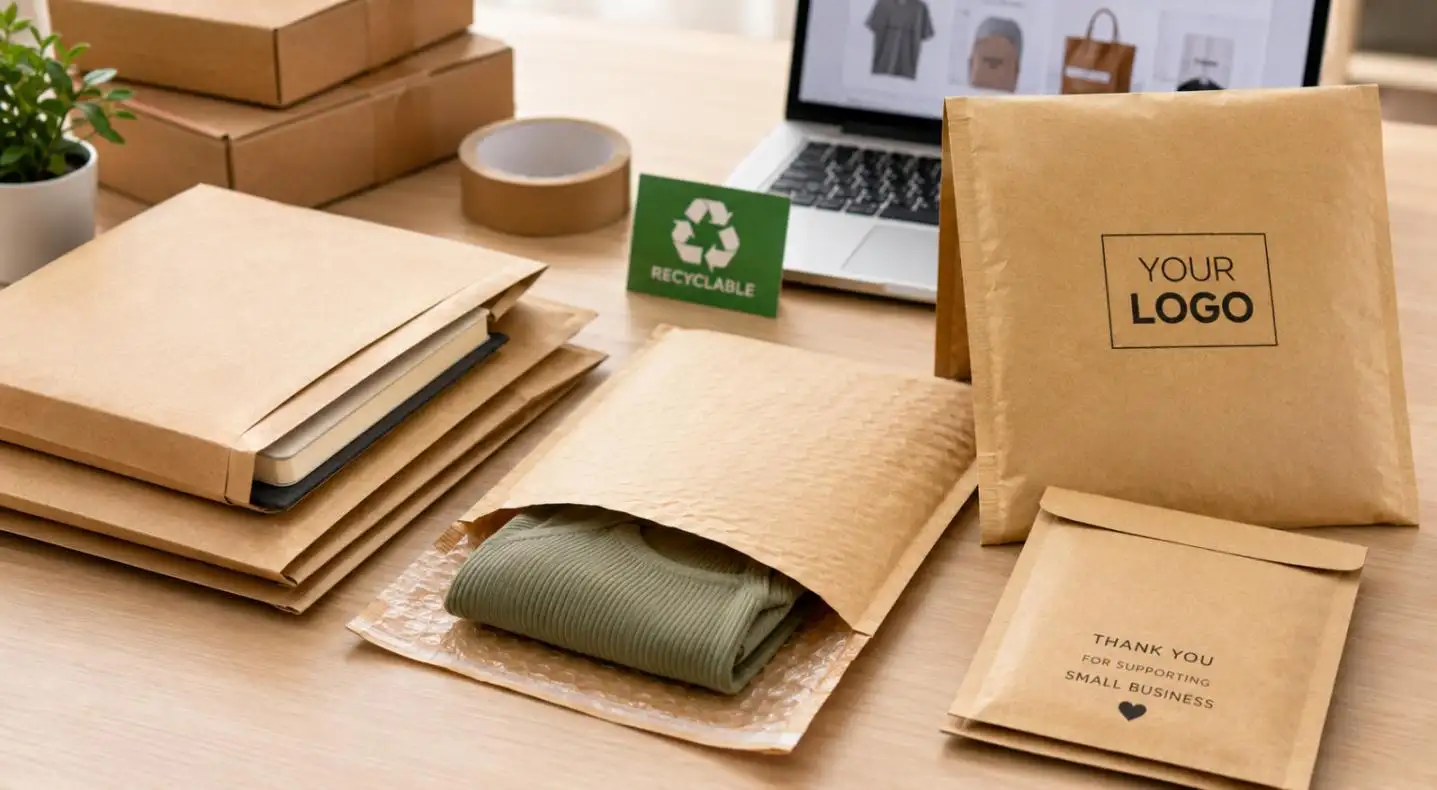 Kraft Envelopes for Small Business Shipping